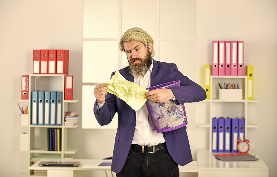 Throwing Confidential Documents in the Trash